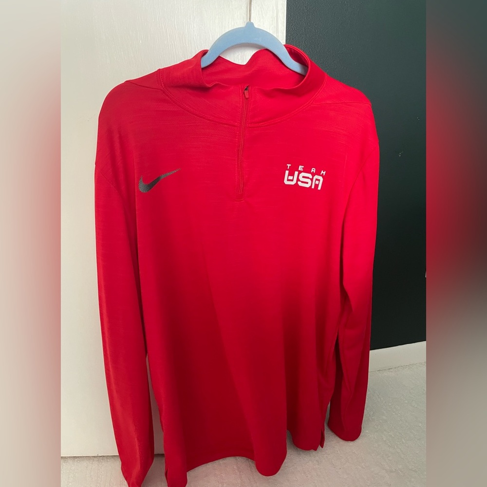 Nike Team USA Men’s 3/4 Zip XL